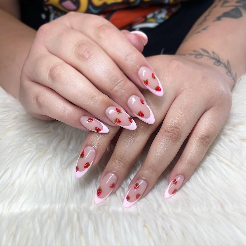 strawberry-nails-mix