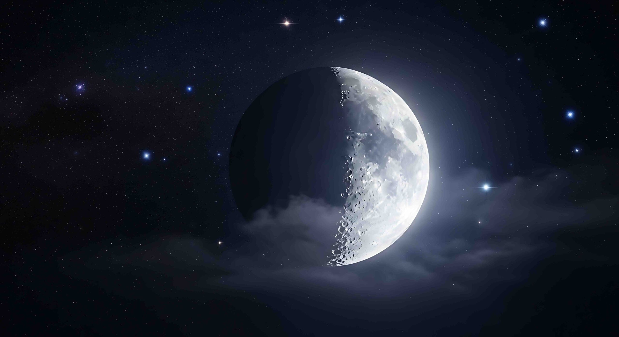 ultimo-quarto-luna-crescente-stelle