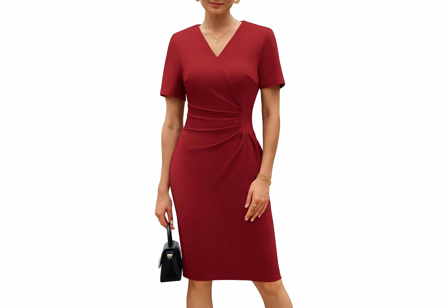 abiti-estivi-maniche-rosso