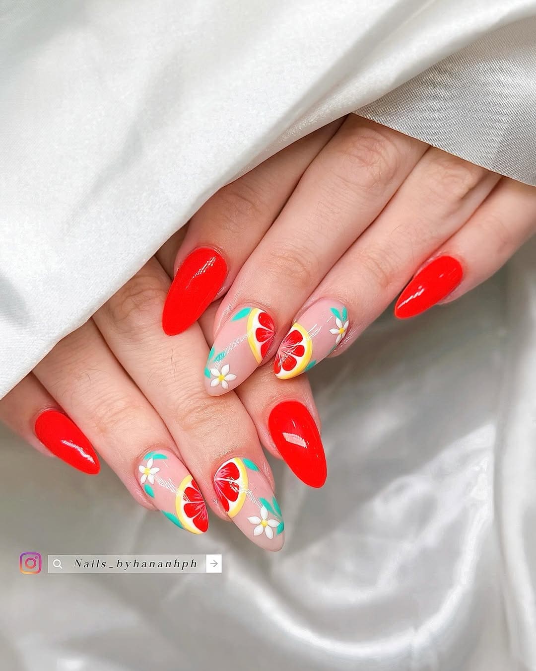 unghie-arancia-rossa-accent-nails