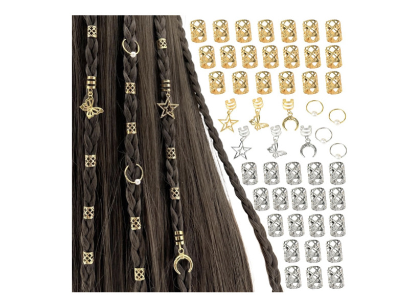 acconciature-con-perline-oro