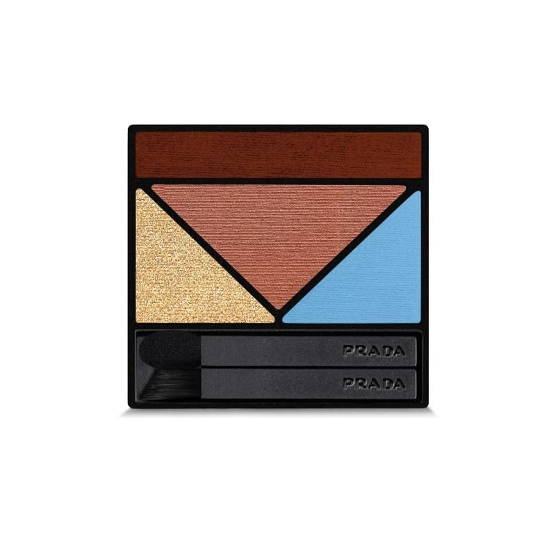 trucco-azzurro-marrone-prada-dimensions-eyeshadow-palette-05-pure